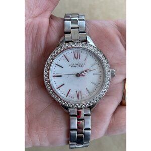 Caravelle by Bulova Women's 43L165 Quartz Mother Pearl Dial Watch NO BOX